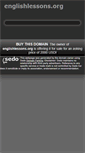 Mobile Screenshot of englishlessons.org
